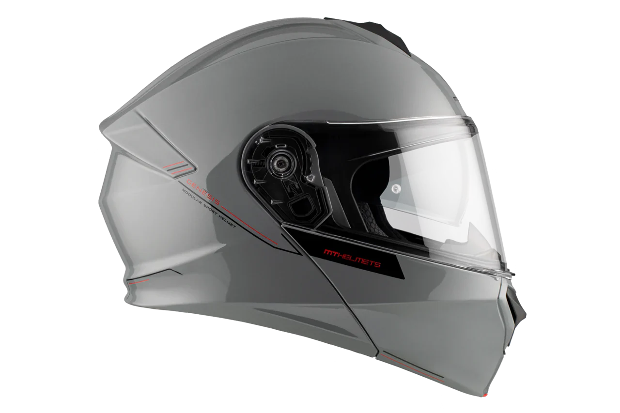 MT GENESIS SV SOLID A12 Gris Brillo - CASCO