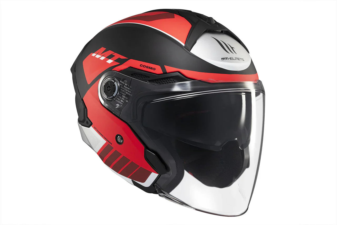 MT COSMO SV CRUISER B5 Matt Casco Abierto Urbano Para Moto - CASCO