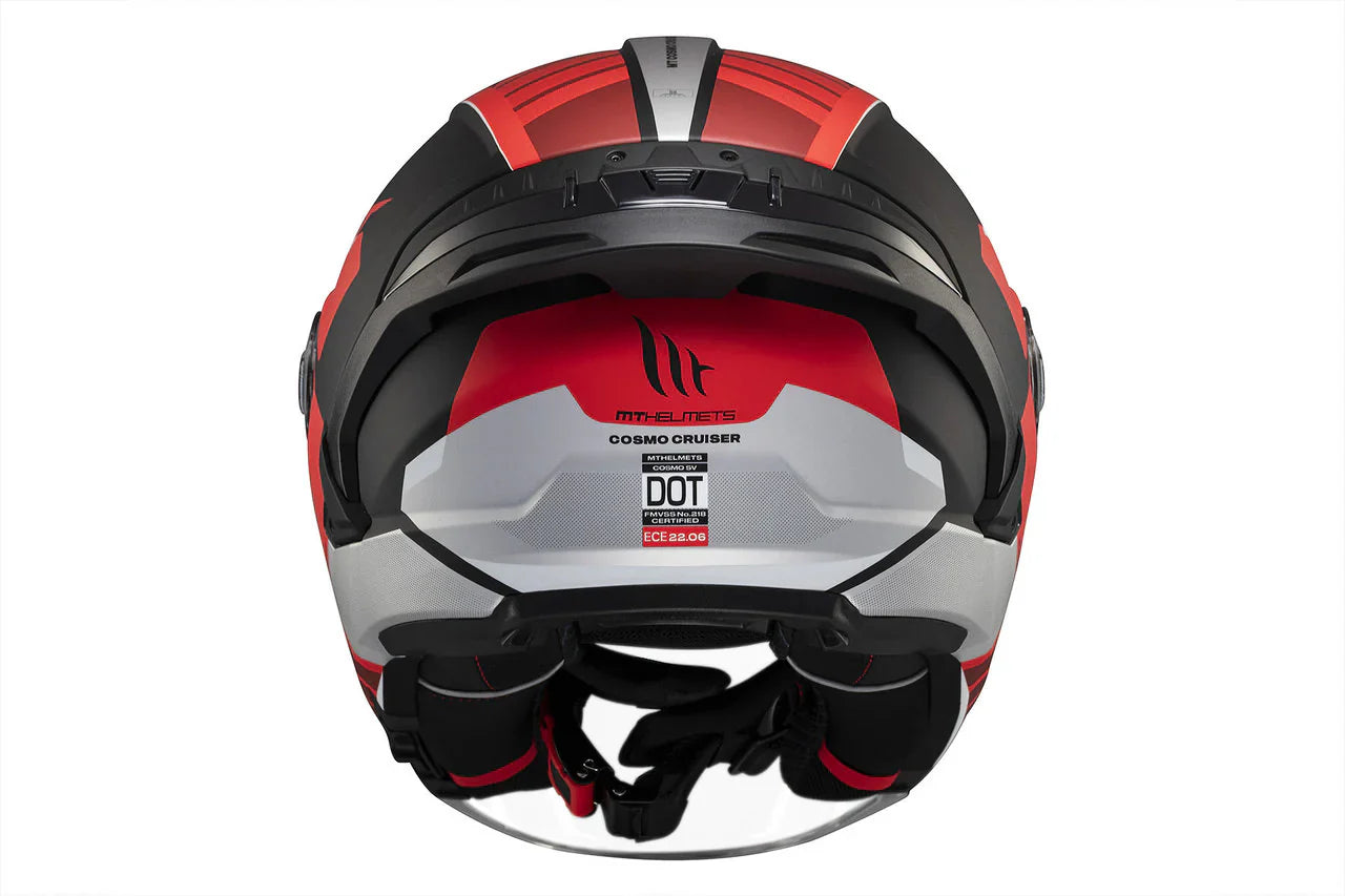 MT COSMO SV CRUISER B5 Matt Casco Abierto Urbano Para Moto - CASCO