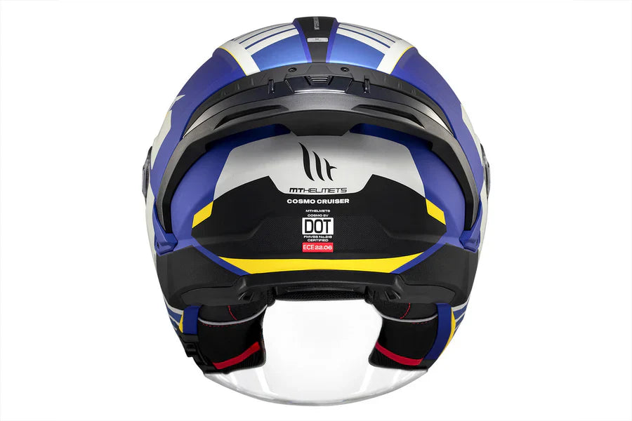MT COSMO SV CRUISER C7 Casco Jet Para Moto De Turismo Urbano Mate - CASCO