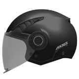 AXXIS OF513B METRO S SOLID A1 NEGRO BRILLO CASCO DE MOTO NEGRO BRILLO