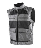 SEVENTY SCIROCCO SD-S3 Chaleco De Motociclismo De Verano Para Hombre Gris