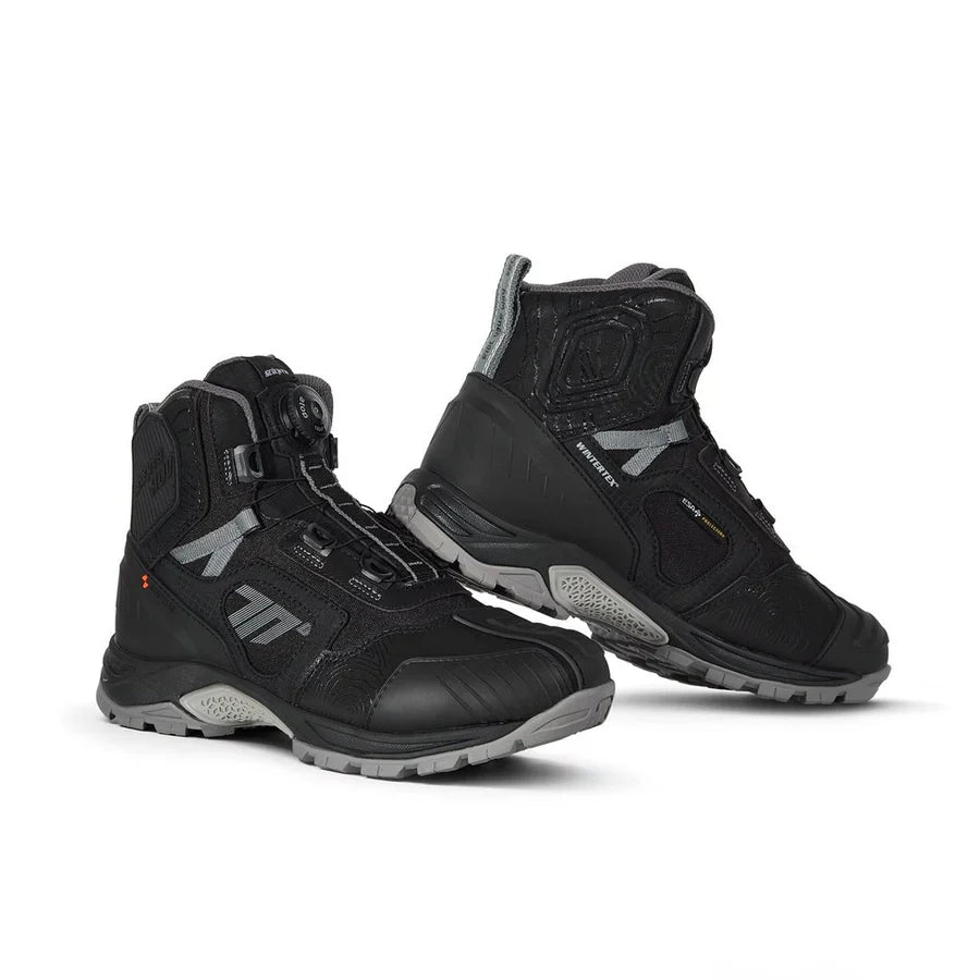 SEVENTY SD-BA7 STELVIO LOW Botas De Aventura Para Motociclistas Unisex Negro/Gris - BOTAS
