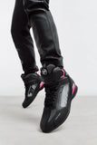 SEVENTY SD-BR2 VELOCE Botas De Moto Unisex De Verano Negro/Rosa/Blanco - BOTAS