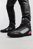 SEVENTY SD-BR2 VELOCE Botas De Moto Unisex De Verano Negro/Rosa/Blanco - BOTAS