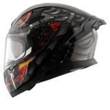 AXOR APEX VENOMOUS DV CASCO INTEGRAL DE MOTOCICLETA NG MATE_GRIS