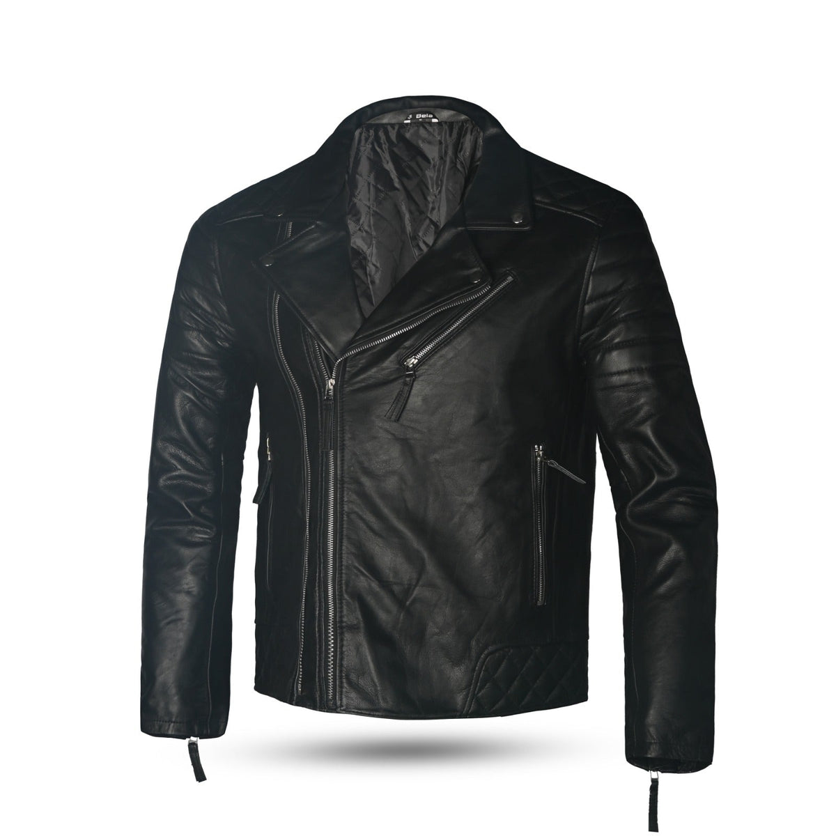 BELA - SWISS MAN CHAQUETA DE PIEL MODA NEGRO - SECURTEX MOTOR S.L (t/a MaximoMoto)