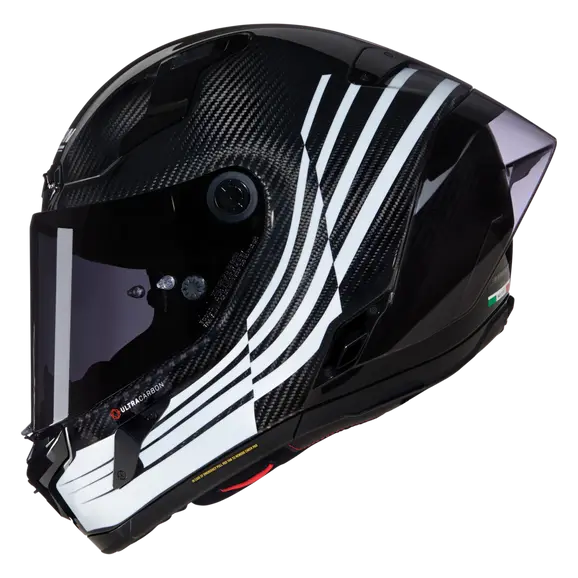 NOLAN X-804 RS ULTRA CARBON ALA 345 Bianco Nero Integral Casco