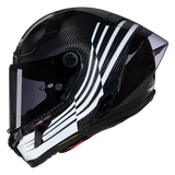 NOLAN X-804 RS ULTRA CARBON ALA 345 Bianco Nero Integral Casco