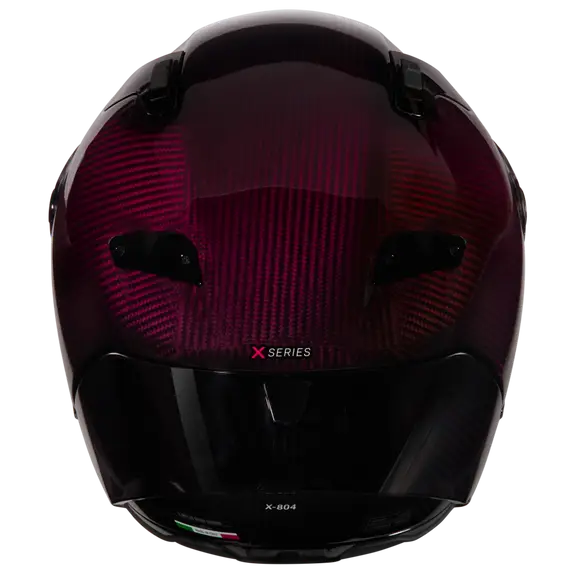 NOLAN X-804 RS ULTRA CARBON LIQUIDO 326 Integral Casco Rosso 
