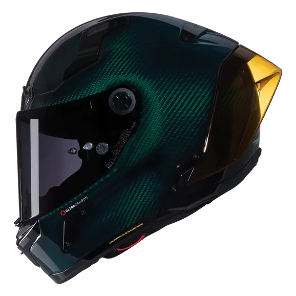 NOLAN X-804 RS ULTRA CARBON LIQUIDO Verde 327 Integral Casco
