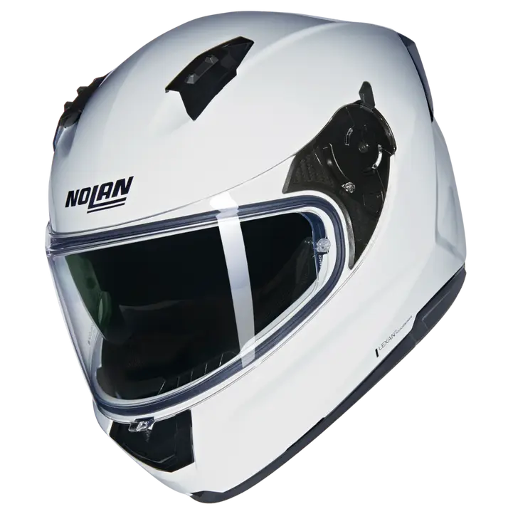 Nolan N60-6 Classic 305 de moto de turismo casco integral Blanco