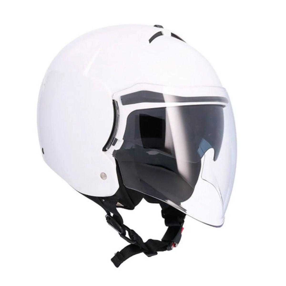 SHIRO TOKIO SH-64 MASTER CASCO DE MOTOCICLETA BLANCO
