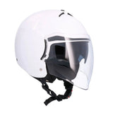 SHIRO TOKIO SH-64 MASTER CASCO DE MOTOCICLETA BLANCO