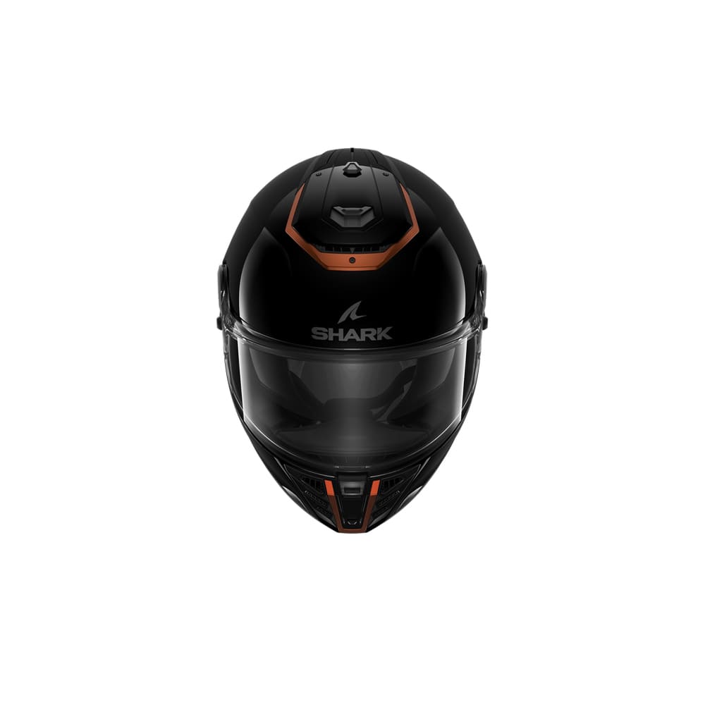 SHARK SPARTAN RS BLANK SP MOTOCICLISTA CASCO NEGRO COBRE