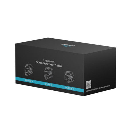 CARDO Packtalk Edge Neo Custom Pro Adaptador para casco Shoei