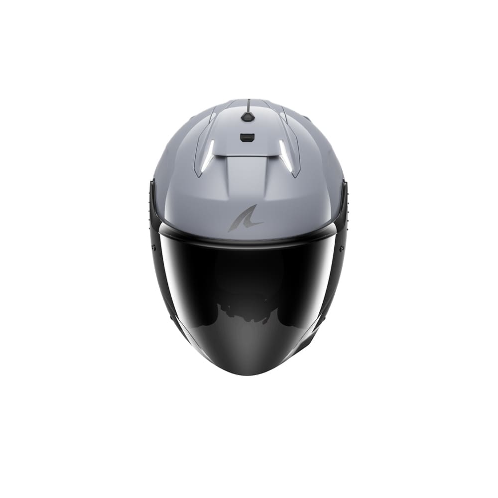 Shark Skwal I3 Dark Shadow Urban Touring jet Casco  plata
