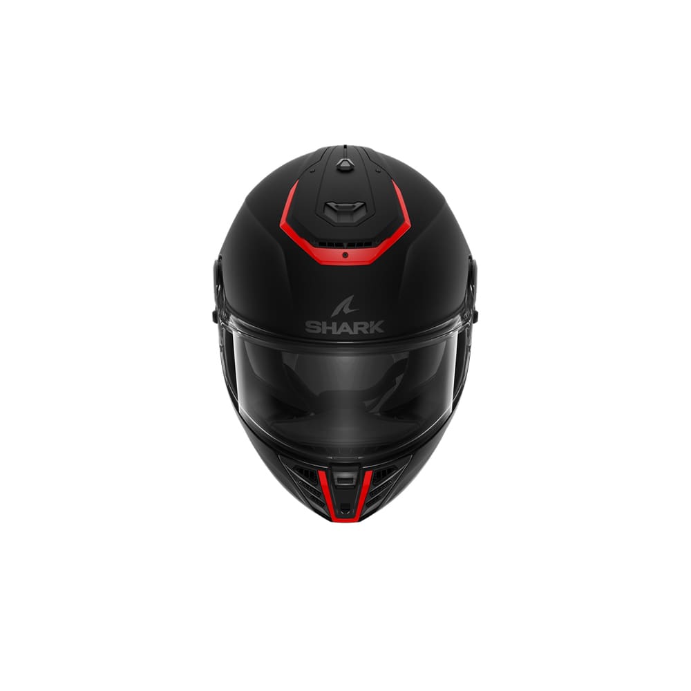 SHARK SPARTAN RS BLANK MAT SP CARRERAS CASCO NEGRO NARANJA NEGRO