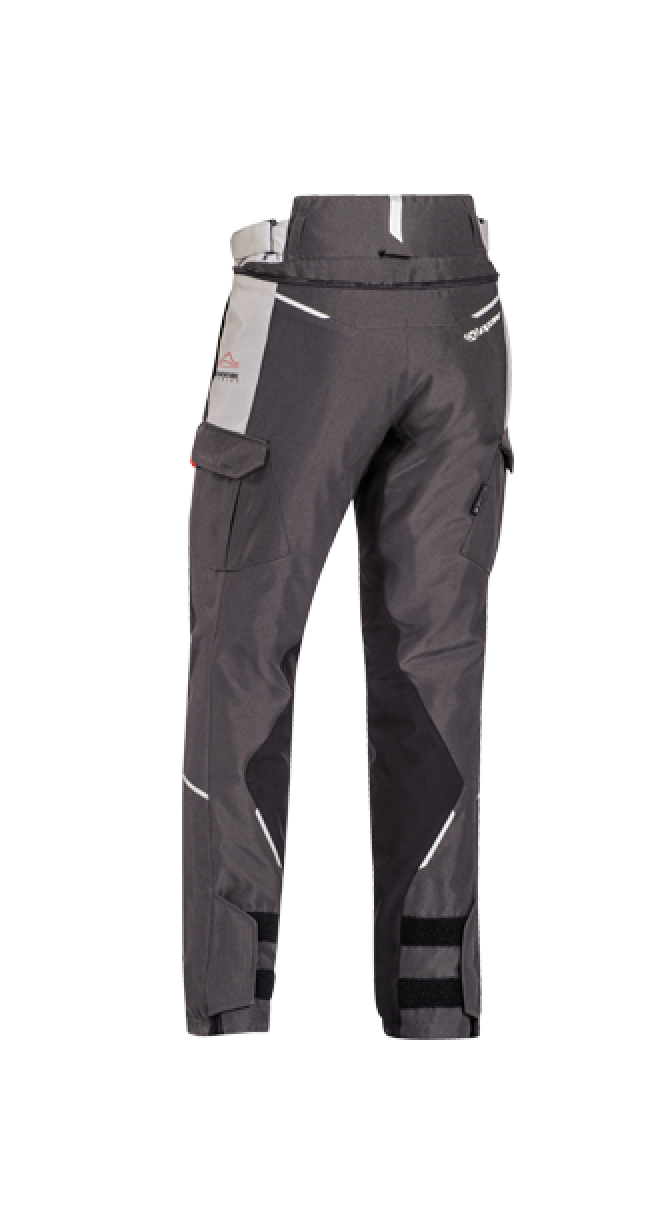 IXON BALDER PT HOMBRE MOTO PANTALONES NEGRO GRIS ROJO