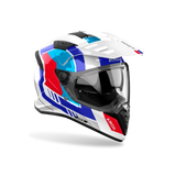 AIROH BANDIT HORN AVENTURA CASCO DE MOTO BLANCO BRILLO