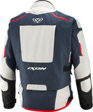 IXON Midgard C Chaqueta Textil Impermeable Motocicleta Gris/Azul