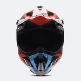 LS2 MX700 SUBVERTER STOMP CASCO DE MOTO BLANCO AZUL ROJO