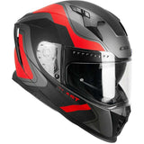 CGM 311R BLAST RACE Integral Moto Casco Rojo Antracita Mate