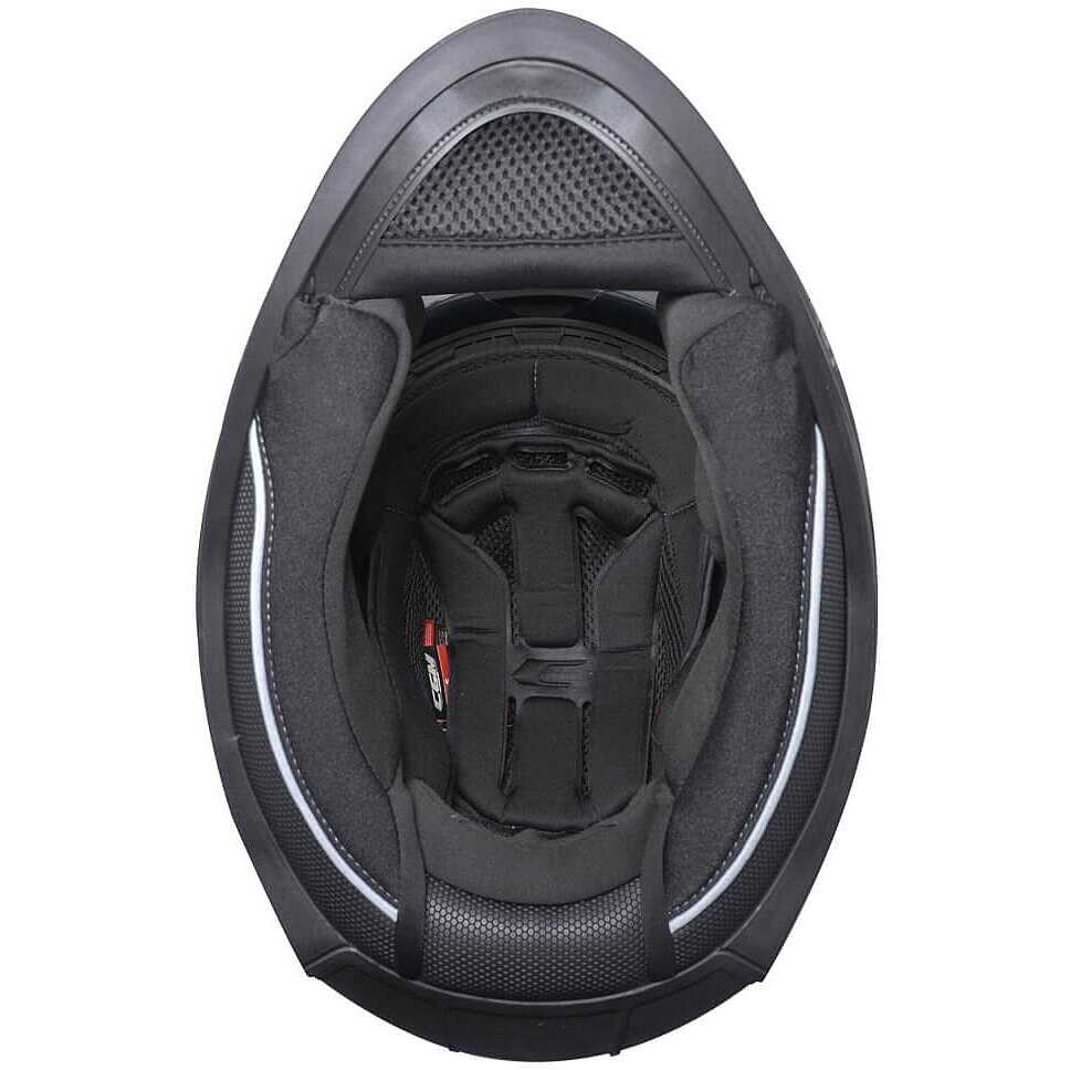 CGM 311R BLAST RACE Integral Moto Casco Rojo Antracita Mate