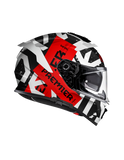 PREMIER 26 DEVIL TP92 CASCO INTEGRAL NEGRO BLANCO ROJO
