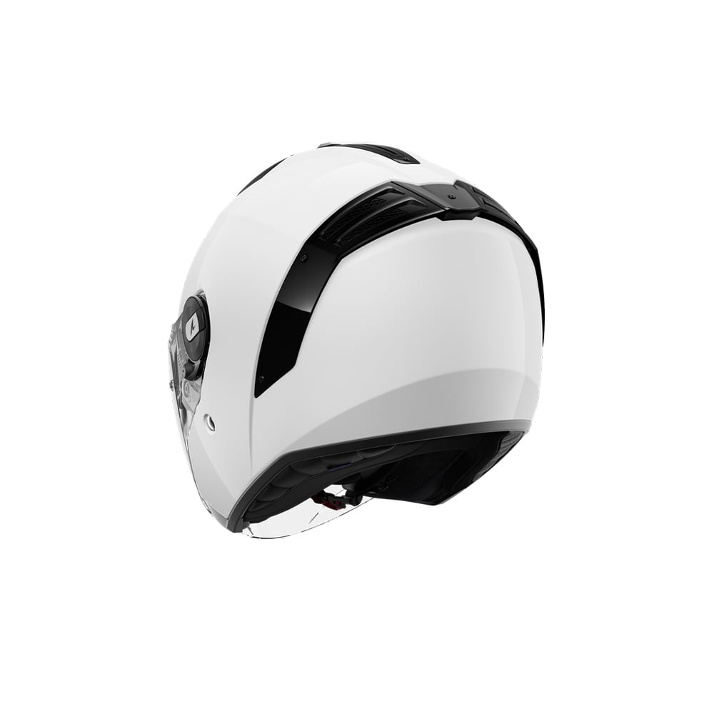 SHARK RS Jet Negro Blanco Azul Casco