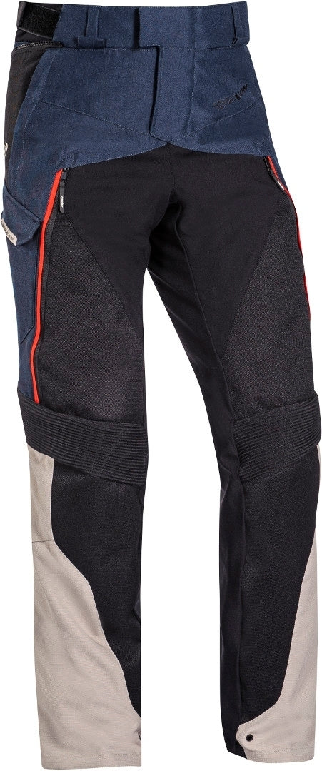 IXON EDDAS PT HOMBRE MOTO PANTALONES TEXTIL GREGE MARINO NEGRO
