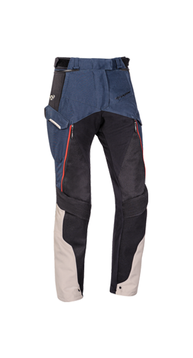 IXON EDDAS PT DAMAS MOTO PANTALONES GREGE AZUL MARINO NEGRO