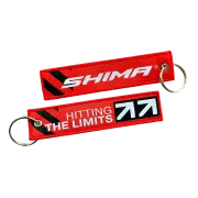 SHIMA EKSPO KEY RING RED 50 SET PAKIET 50 SZT
