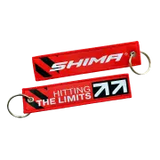 SHIMA EKSPO KEY RING RED 50 SET PAKIET 50 SZT
