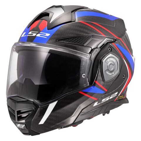 LS2 FF901 ADVANT X C CASCO DE MOTO AZUL FUTURE BLANCO
