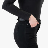SHIMA FLEXX JEANS DE MOTO SENYORA NEGRE