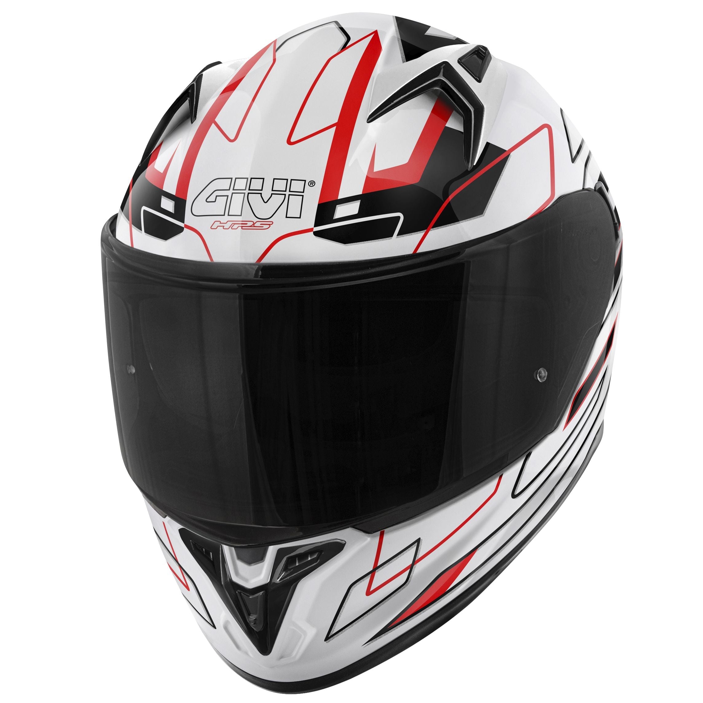 GIVI -CASCO FULL 50.9 /ASSAULT C/PLBLANCO/NEGRO/ROJO - SECURTEX MOTOR S.L (t/a MaximoMoto)