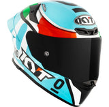 KYT TT-REVO LEOPARD REPLICA TRICOLORE /E06 CASCO INTEGRAL DE MOTO