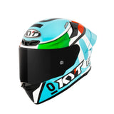KYT TT-REVO LEOPARD REPLICA TRICOLORE /E06 CASCO INTEGRAL DE MOTO