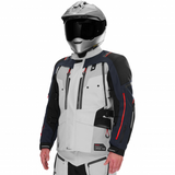SHIMA HERO 3.0 JAQUETES DE MOTO HOMES GRIS BLAU