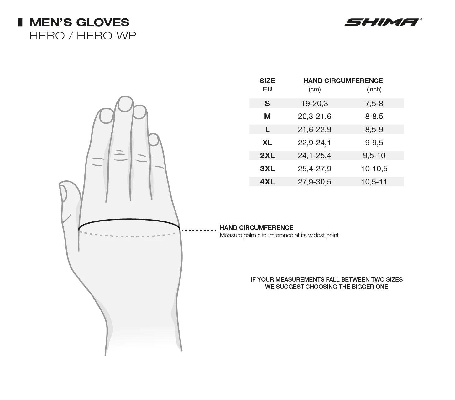 SHIMA HERO MAN GAUNTES FLUO - GUANTES