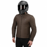 SHIMA HUNTER 3.0 JAQUETES DE MOTO MARRO