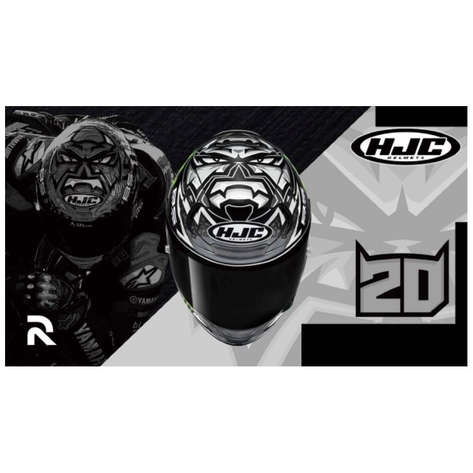 HJC RPHA12 QUARTARARO REPLICA BLACK - SECURTEX MOTOR S.L (t/a MaximoMoto)