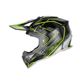 ACERBIS LINEAR 22-06 CASCO DE MOTO NEGRO AMARILLO FLOU