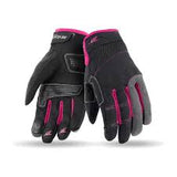 SEVENTY DEGREES SD-C56 VERANO GUANTE DE MOTO URBAN MUJER NEGRO ROSA