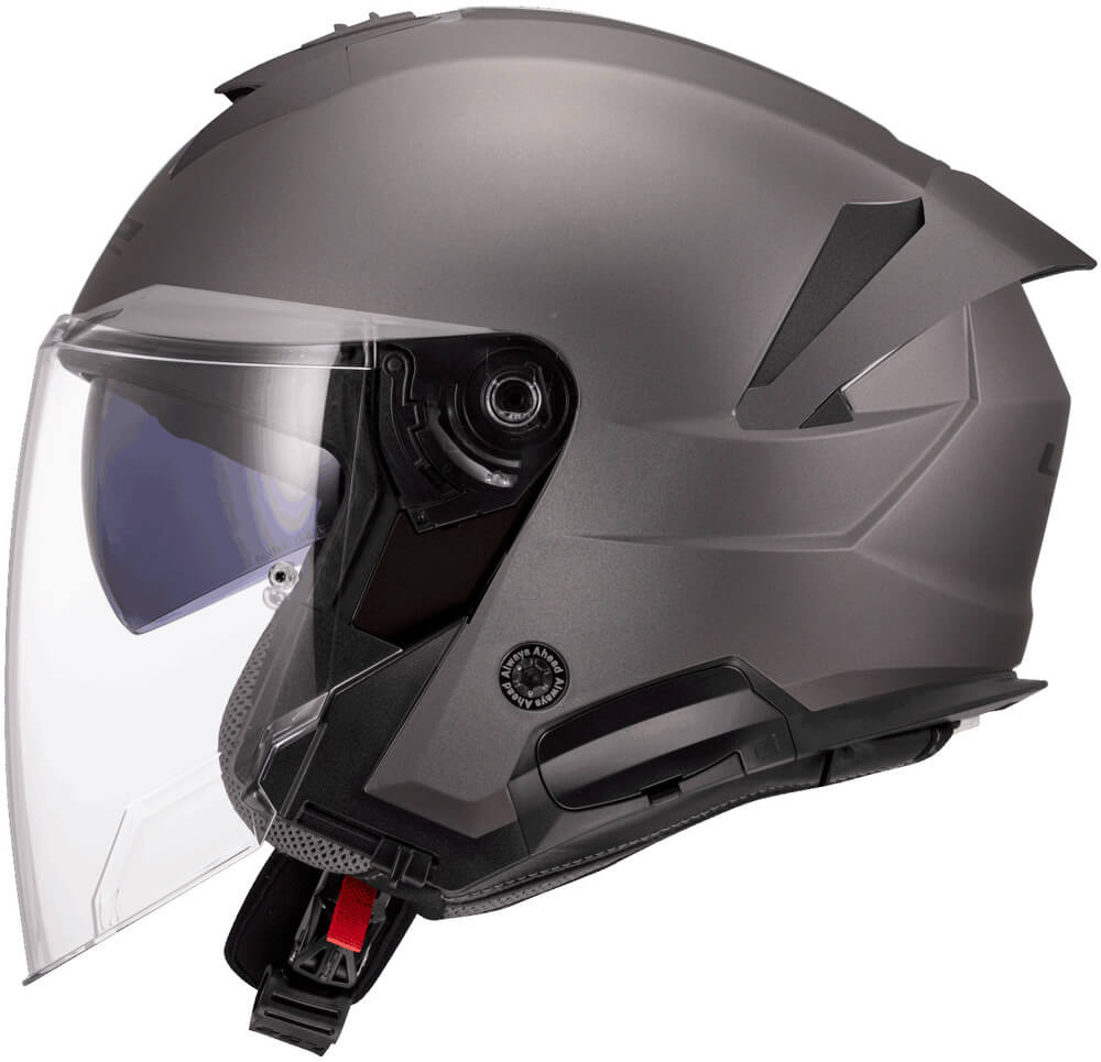 LS2 OF618 VERSO II CASCO DE MOTO SOLID NARDO GRIS