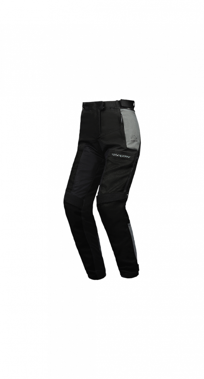 IXON M-NJORD PT MOTO PANTALONES VERDE TÁCTICO NEGRO AMARILLO