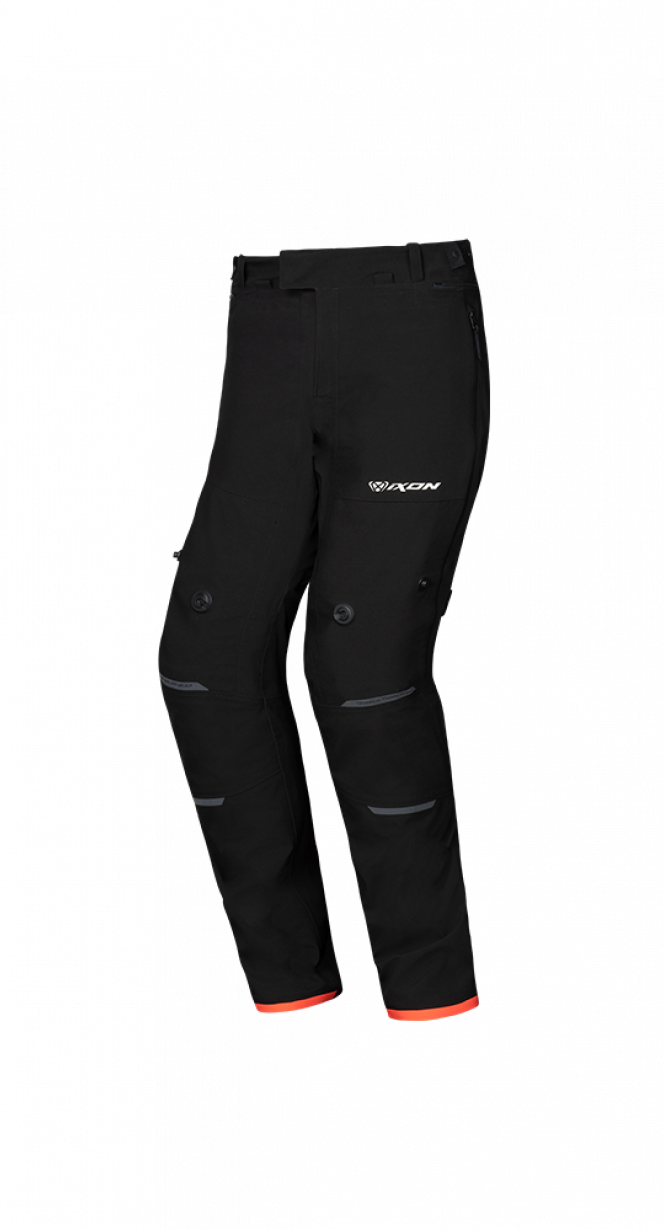 IXON M-SKD PT MOTO TOURING PANTALONES NEGRO ROJO