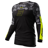 SHOT JERSEY CONTACT PATROL NEGRO NEON AMARILLO