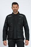 IXON MIDGARD Impermeable Moto De Aventura Chaqueta Textil Negro
